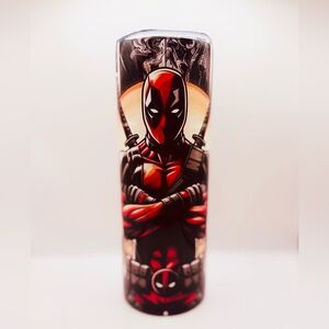 Deadpool Themed Tumbler